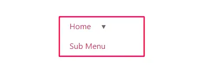 WordPress menu showing up in a website