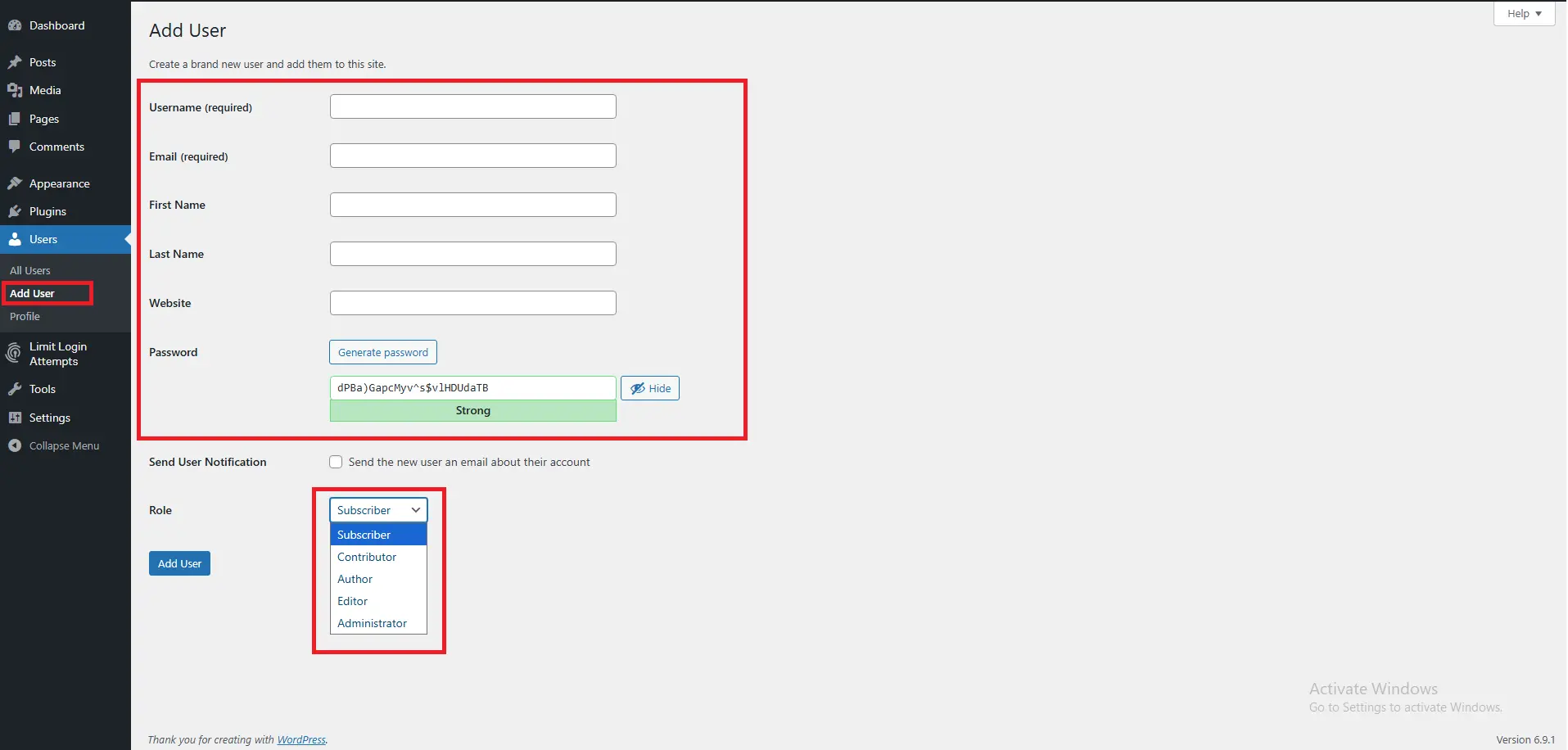 WordPress user roles explained